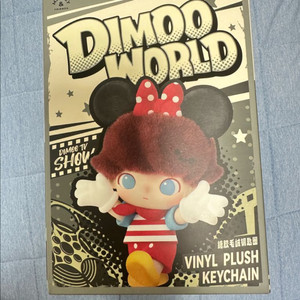 팝마트 기무월드X디즈니시리즈 키링1개(미개봉)