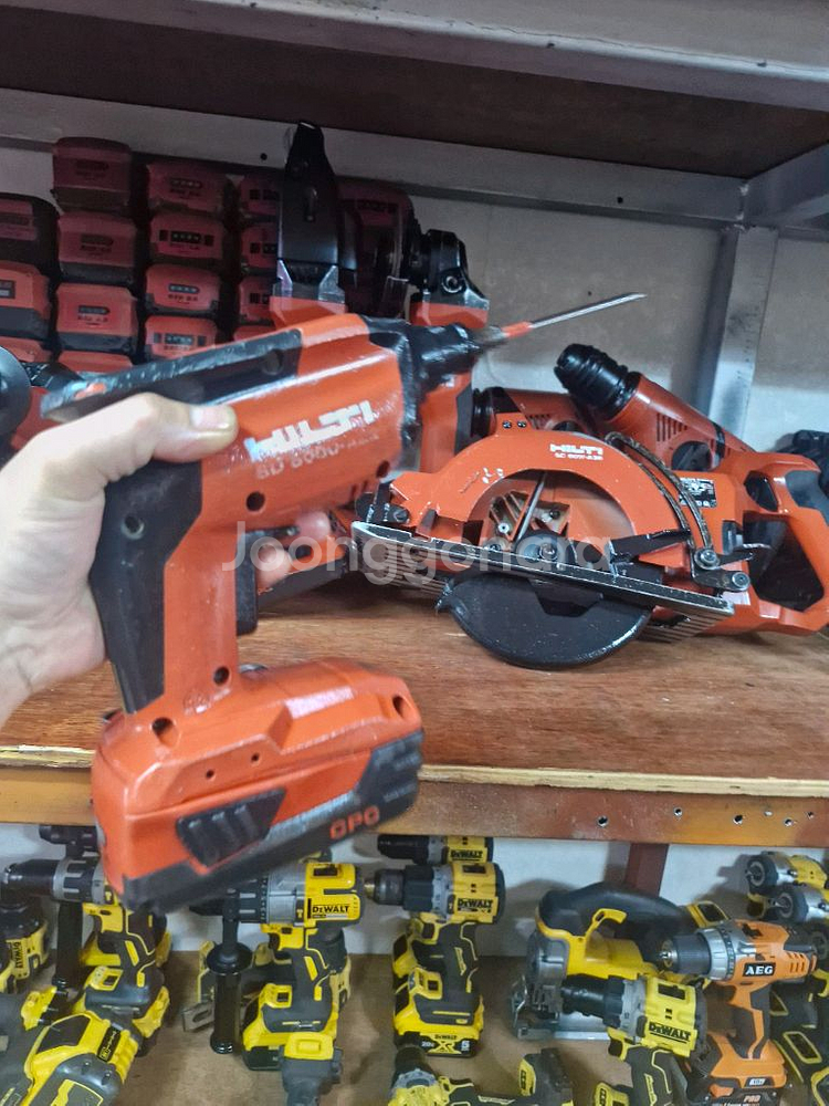 [HILTI]힐티매거진드릴SD5000 2세대신형 본체만--6