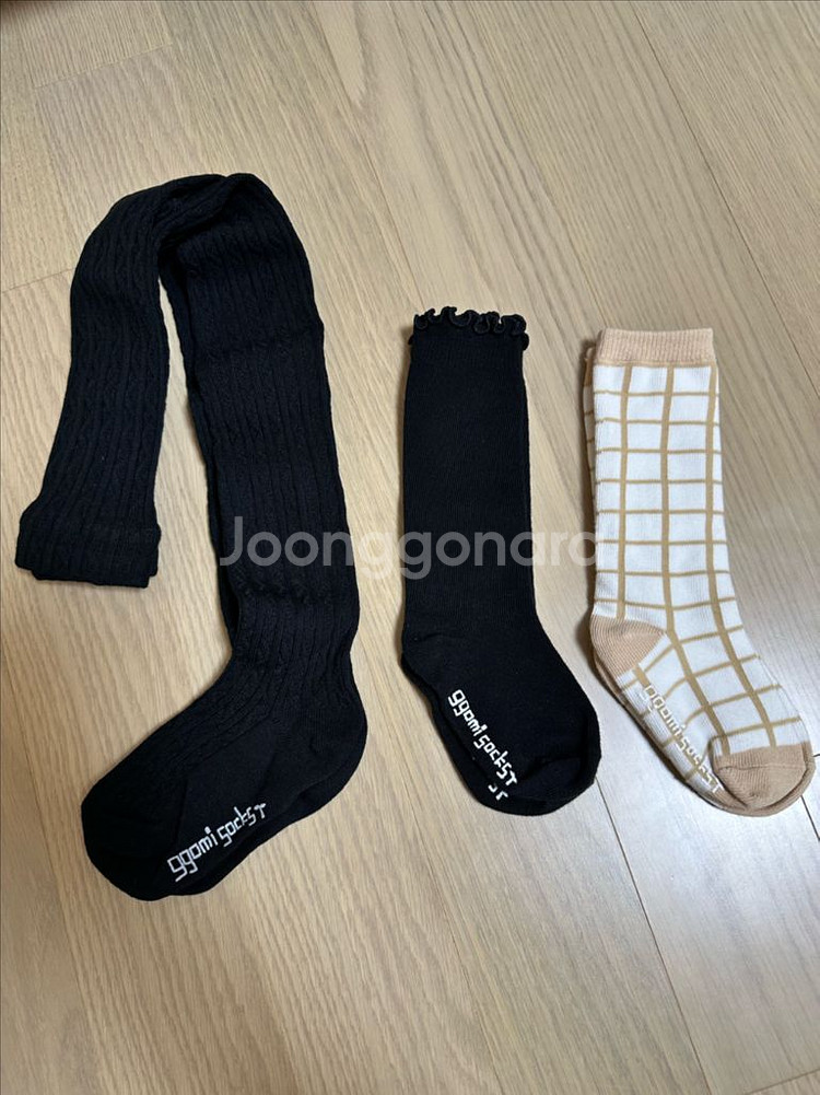 꼬미삭 양말 2호 새상품--0