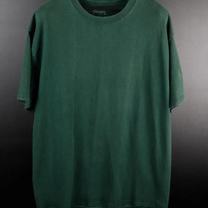 [XL] 챔피온 녹색 무지 반팔