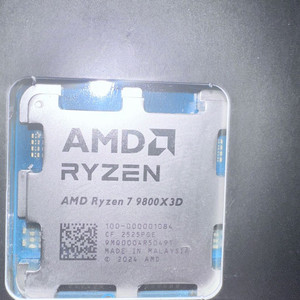 AMD 라이젠7-6세대 9800X3D(정품)
