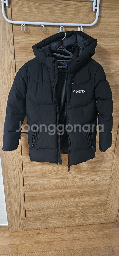 디스커버리 키즈 하프패딩--0