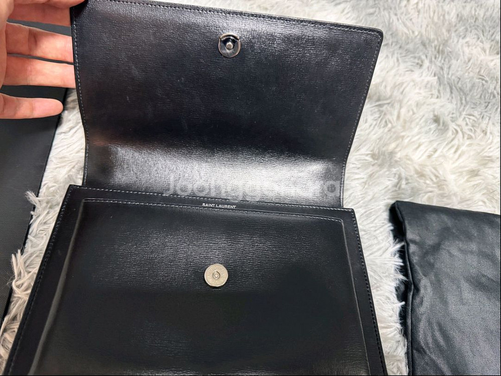 생로랑 선셋 숄더백 미디움 정품--1