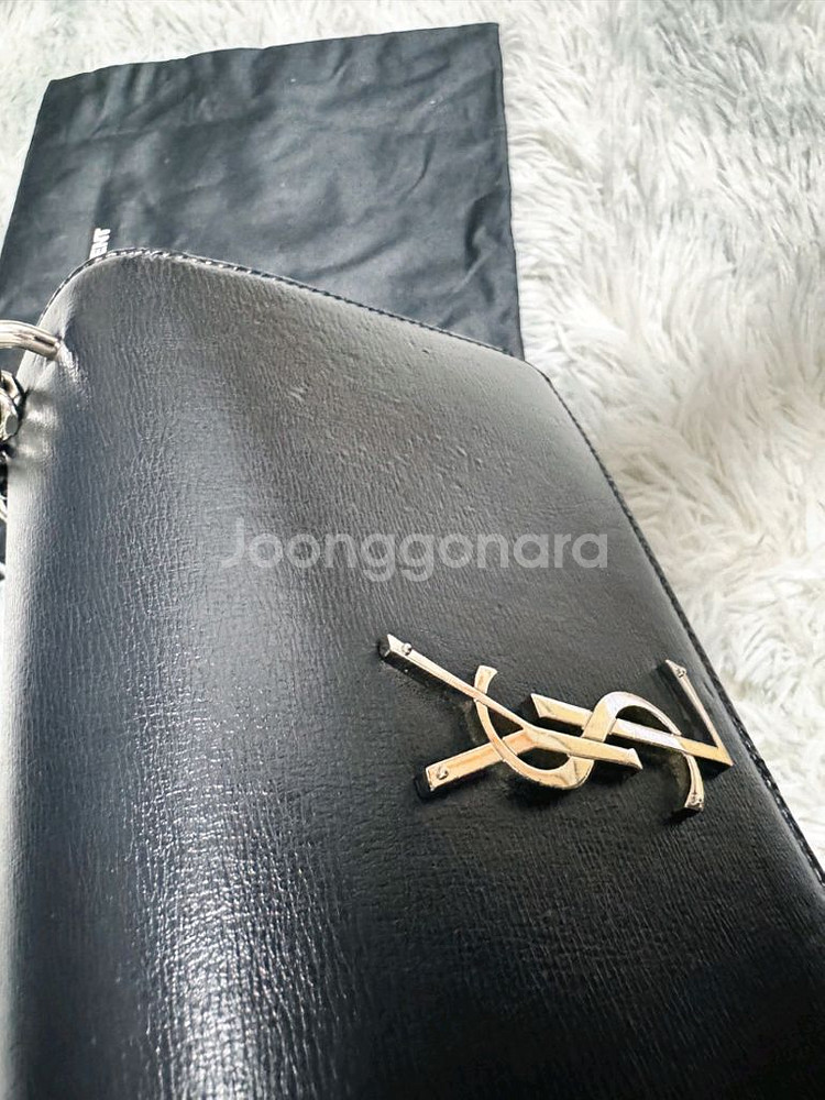 생로랑 선셋 숄더백 미디움 정품--9