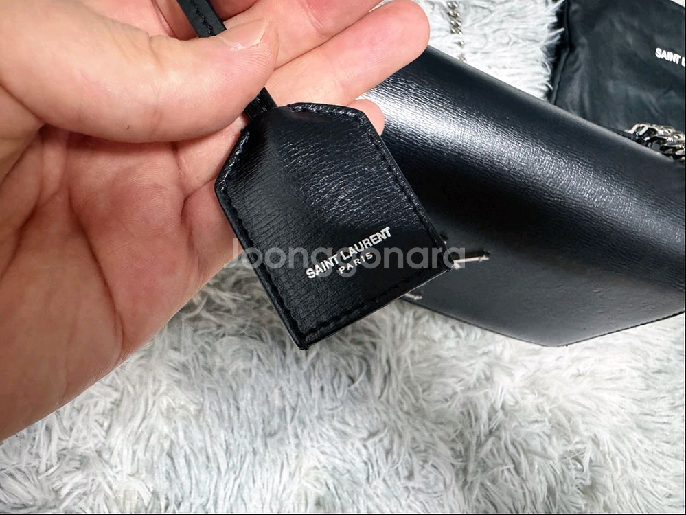 생로랑 선셋 숄더백 미디움 정품--6