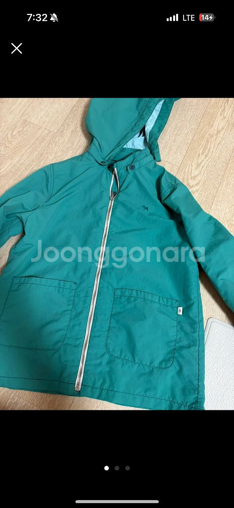 블루독 바람막이. 130--0