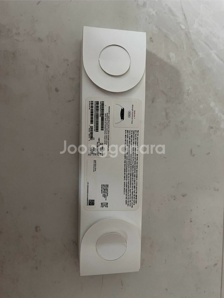 애플워치 7 45mm 셀룰러 미드나이트 + 실버밀레니엄--7