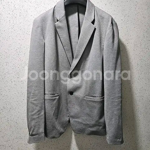 L) 자라 그레이 저지 블레이저 5070 435--0