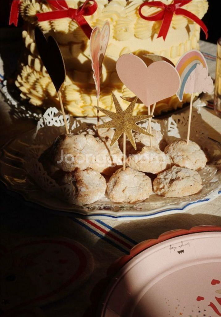 [새상품] 콩제슬래드 유니콘 파티 용품 세트--5