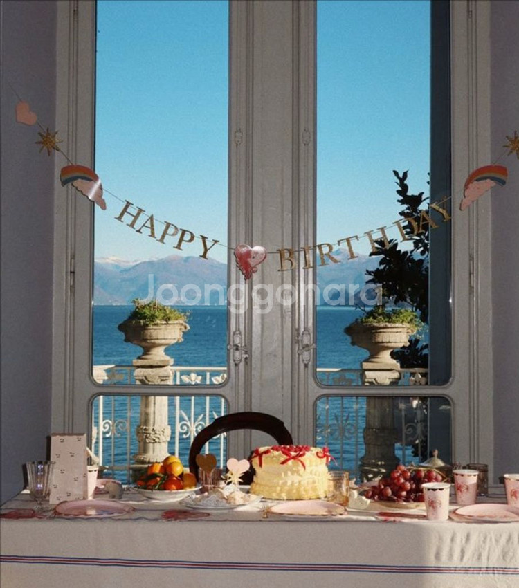 [새상품] 콩제슬래드 유니콘 파티 용품 세트--4