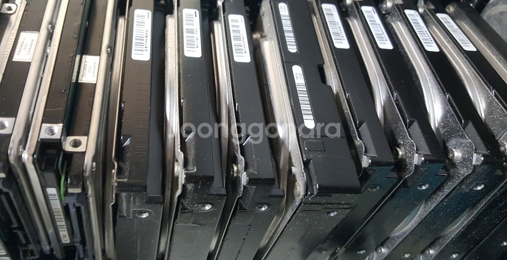 3.5인치 HDD하드 500기가 10개/부산--0