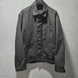 L) 자라 셔츠형자켓 오버셔츠 카키색 2688 440