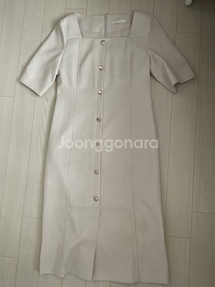 르뮈 스퀘어넥 원피스--0