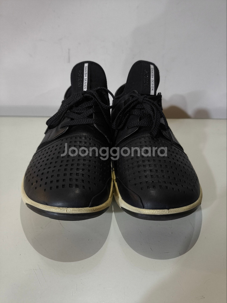 260mm 40 에코 대니쉬 디자인 가죽 스니커즈--2