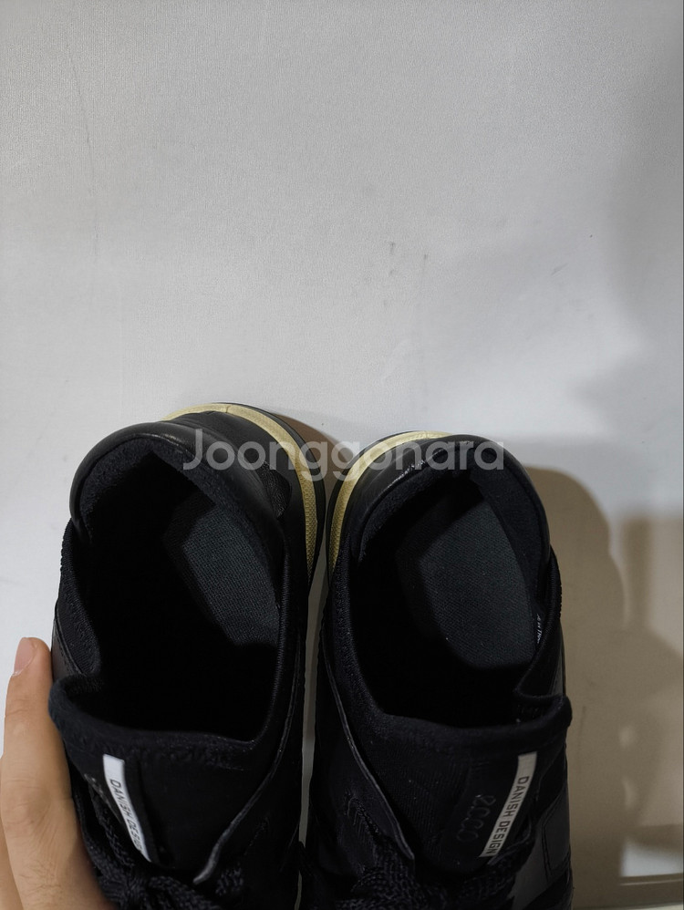 260mm 40 에코 대니쉬 디자인 가죽 스니커즈--5