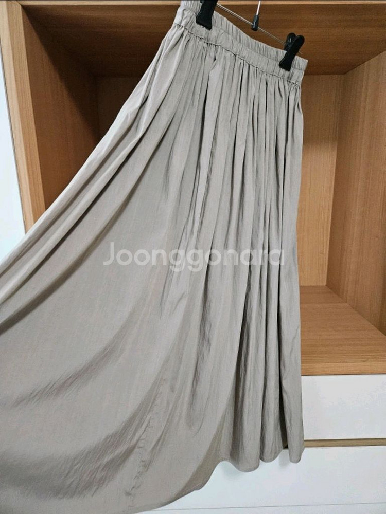 새상품 플레어 스커트 밴딩 치마--0