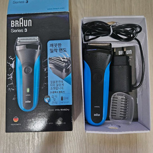 브라운 전기면도기 시리즈 3 310s