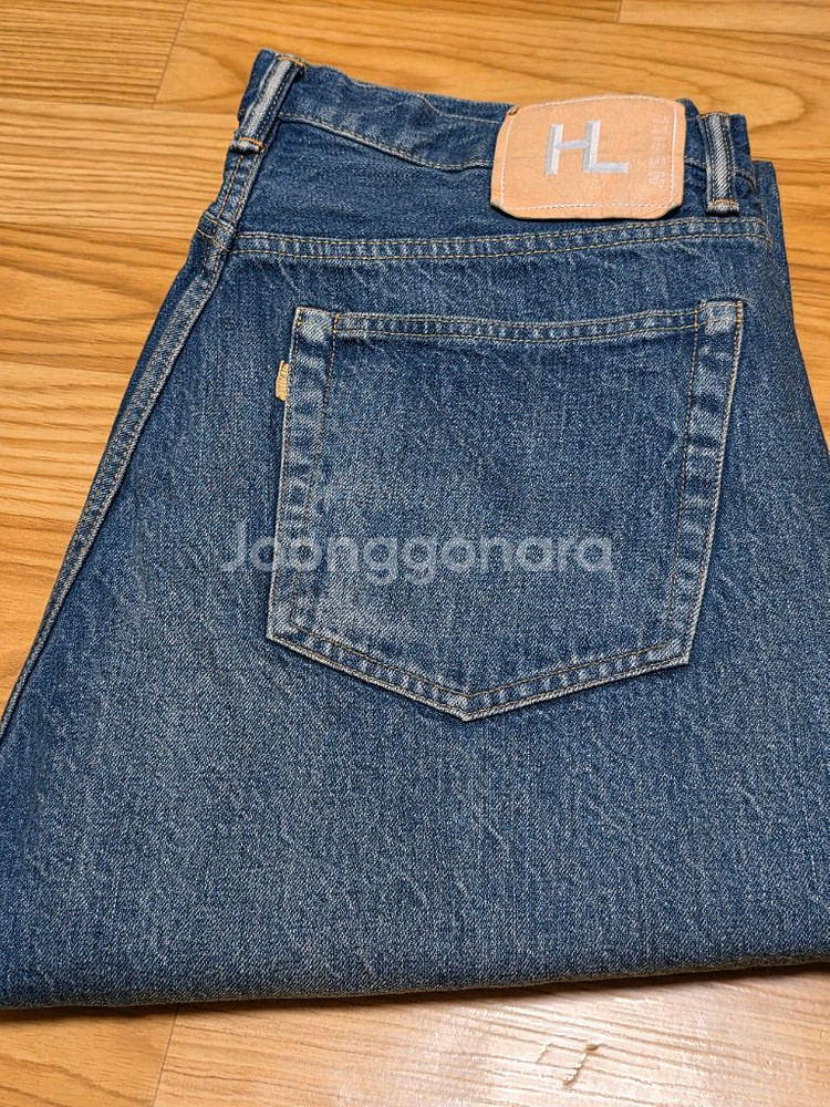 헤릴 25SS 레귤러핏 데님팬츠 3사이즈--0
