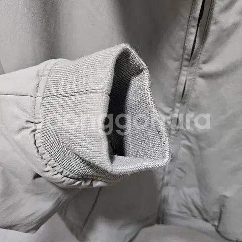 L) 자라 베이지 봄버자켓 블루종 6518 350 코튼--4