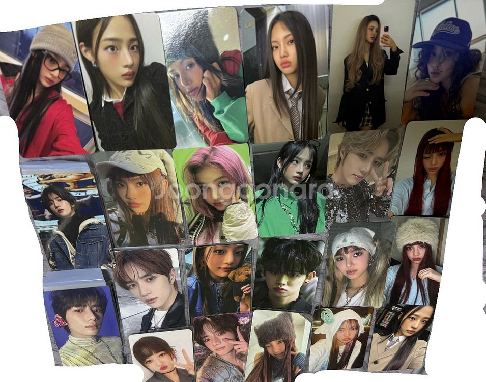 뉴진스 투바투 아이브 포토카드--0