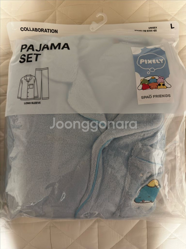 픽셀리 퍼플리스 후리스, 잠뜰 잠옷 (미개봉)--1