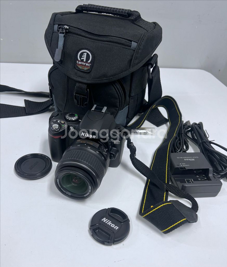 니콘 D40 카메라 + 탐락 가방 세트 + DX렌즈 1--0