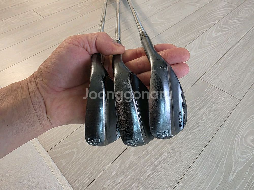 RTX zipcore 50 54 58 블랙 웨지세트--0