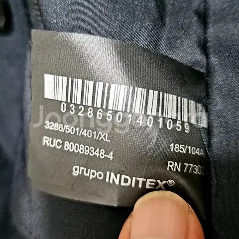 XL) 자라 네이비 봄버 패딩자켓 3286 501--4