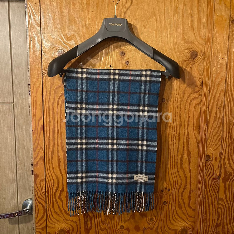 버버리 캐시미어 100% 머플러(목도리)--2