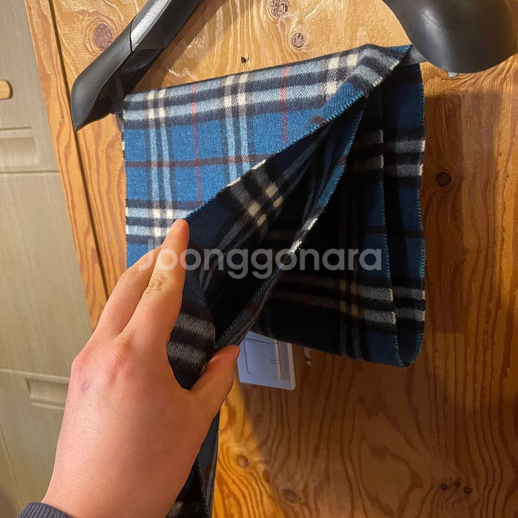 버버리 캐시미어 100% 머플러(목도리)--1