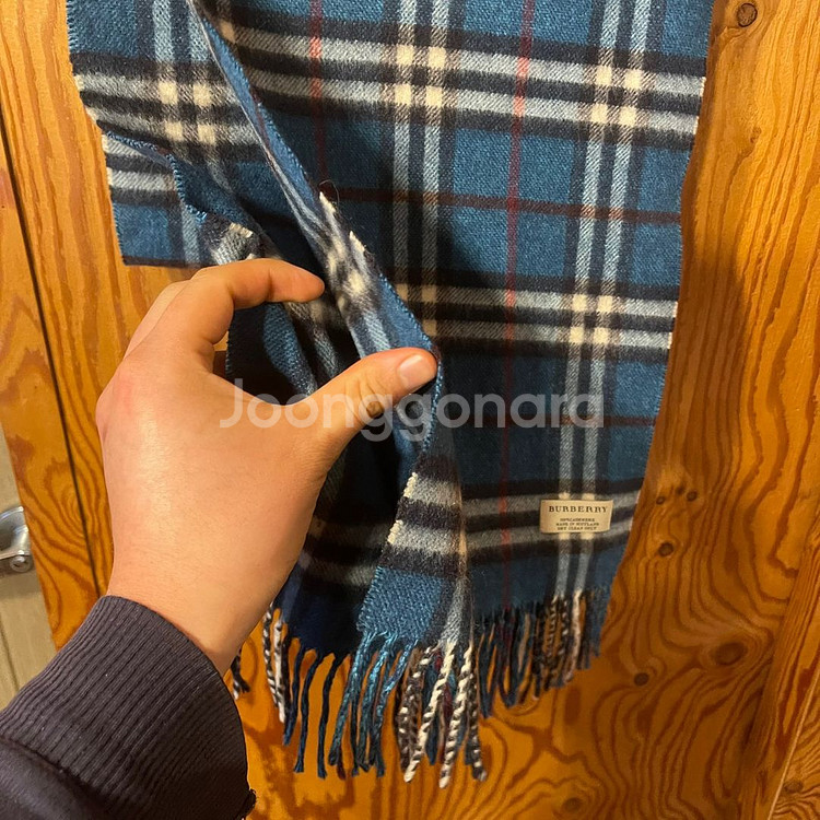 버버리 캐시미어 100% 머플러(목도리)--3