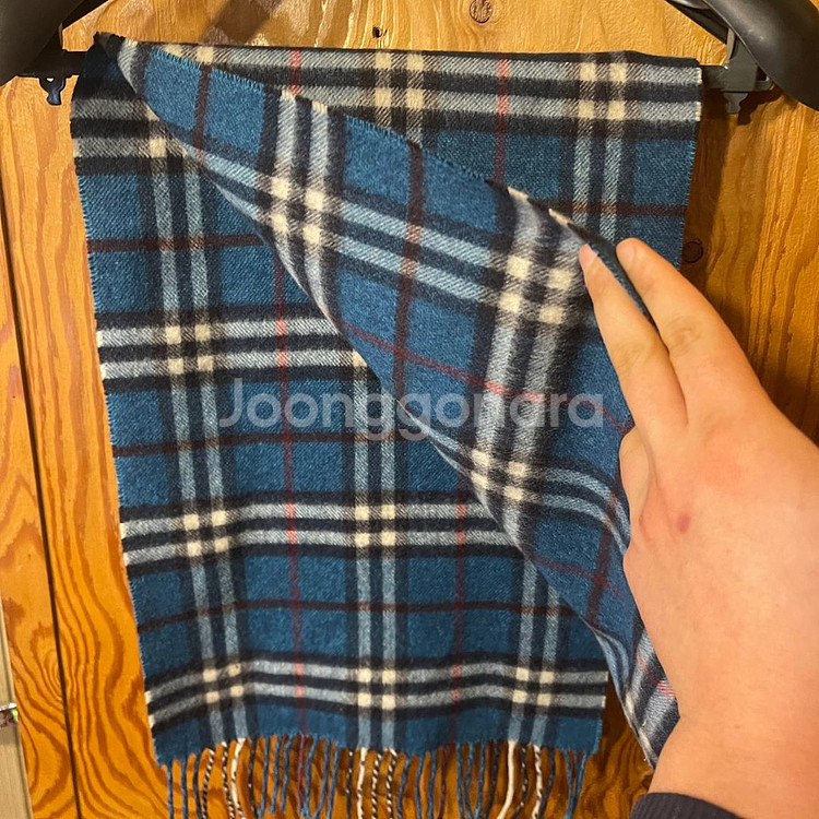 버버리 캐시미어 100% 머플러(목도리)--5