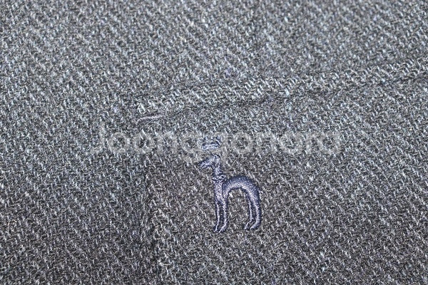 (100자켓)헤지스/네이비블랙 헤링본자켓--4