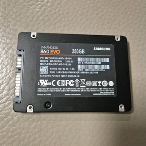 삼성 SSD_860EVO 250gb. 택포