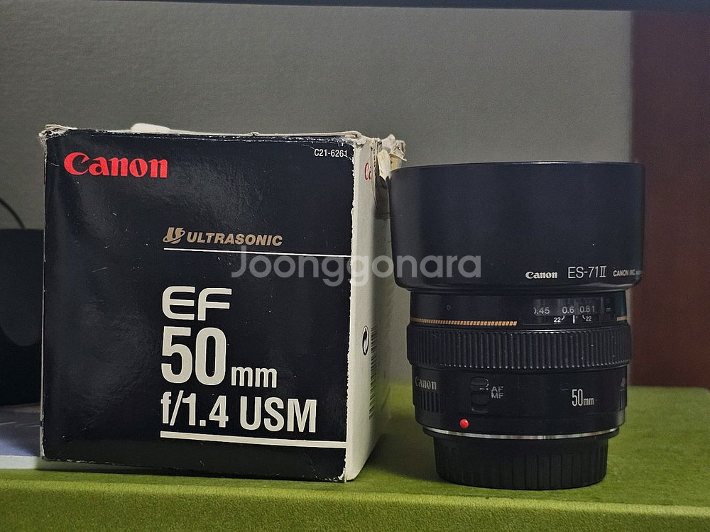 캐논 EF 50mm f1.4 USM 렌즈 팝니다--0