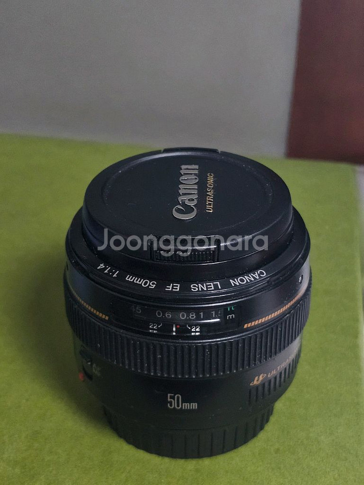 캐논 EF 50mm f1.4 USM 렌즈 팝니다--2
