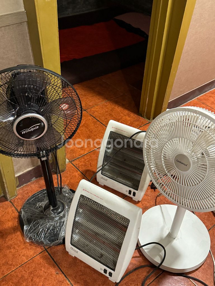 선풍기 온풍기 전기히터--1