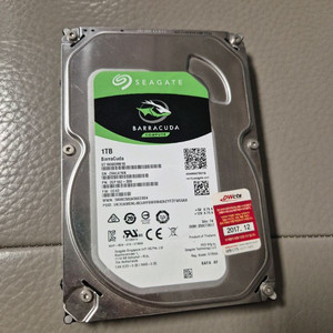 씨게이트 1tb hdd