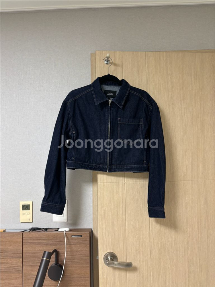 무신사 우먼 스탠다드 데님 자켓--1
