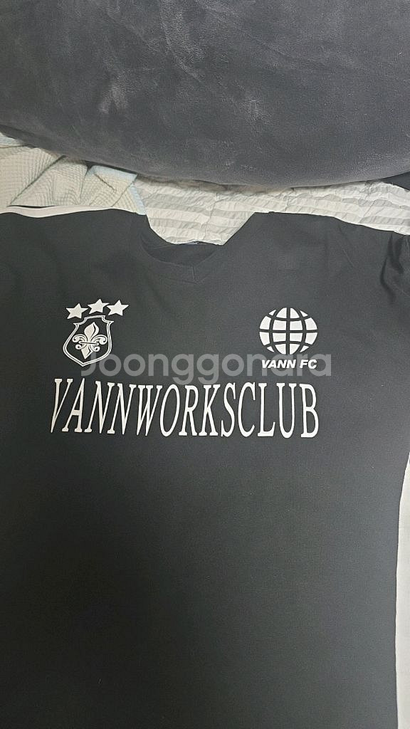밴웍스 스포티 블록코어 브이넥 반팔 티셔츠 블랙 2xl--5
