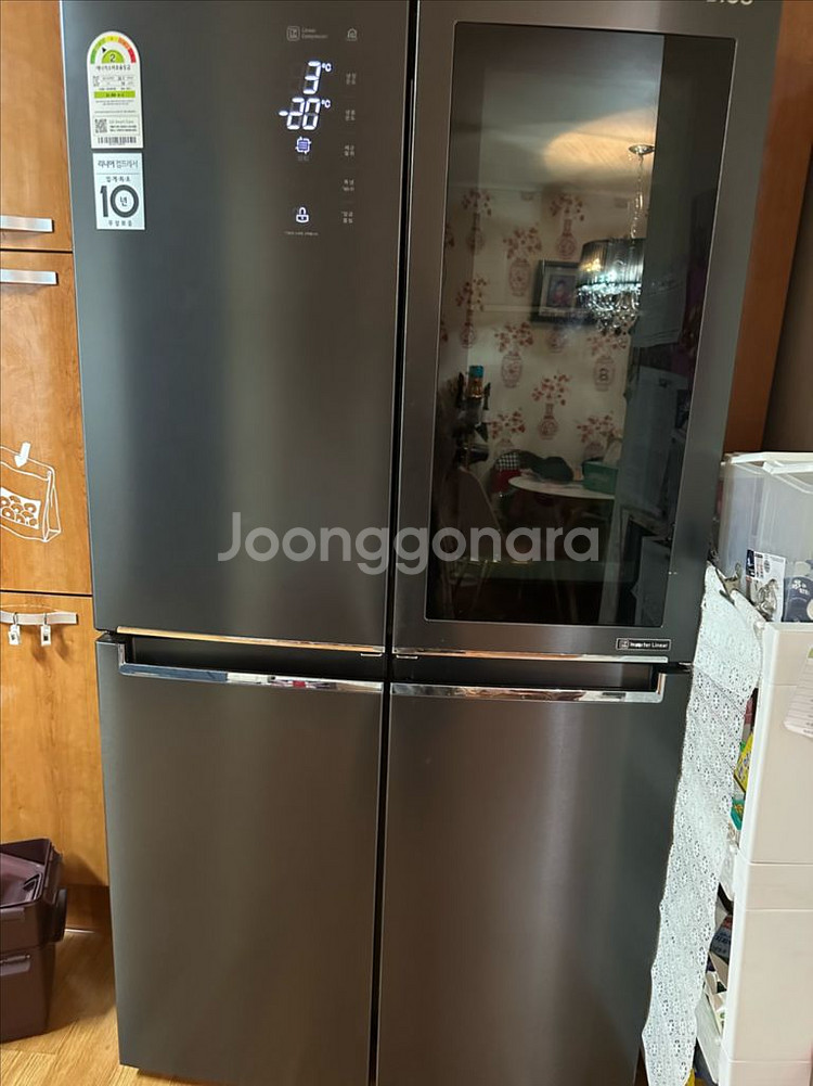 엘지 냉장고 노크온--0