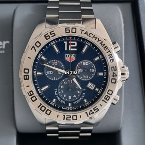 태그호이어 포뮬러1 크로노 쿼츠 청판 43mm