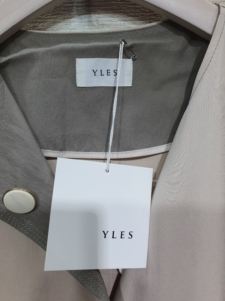 택부착 이레스 정품 스티치 배색 트렌치 원피스 ~66 이미지