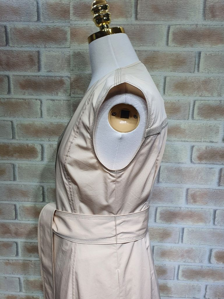 택부착 이레스 정품 스티치 배색 트렌치 원피스 ~66 이미지