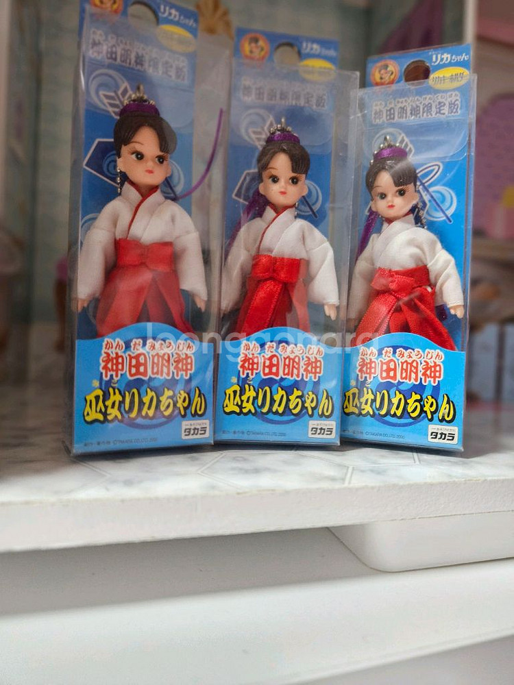 리카짱 무녀 스트랩--1