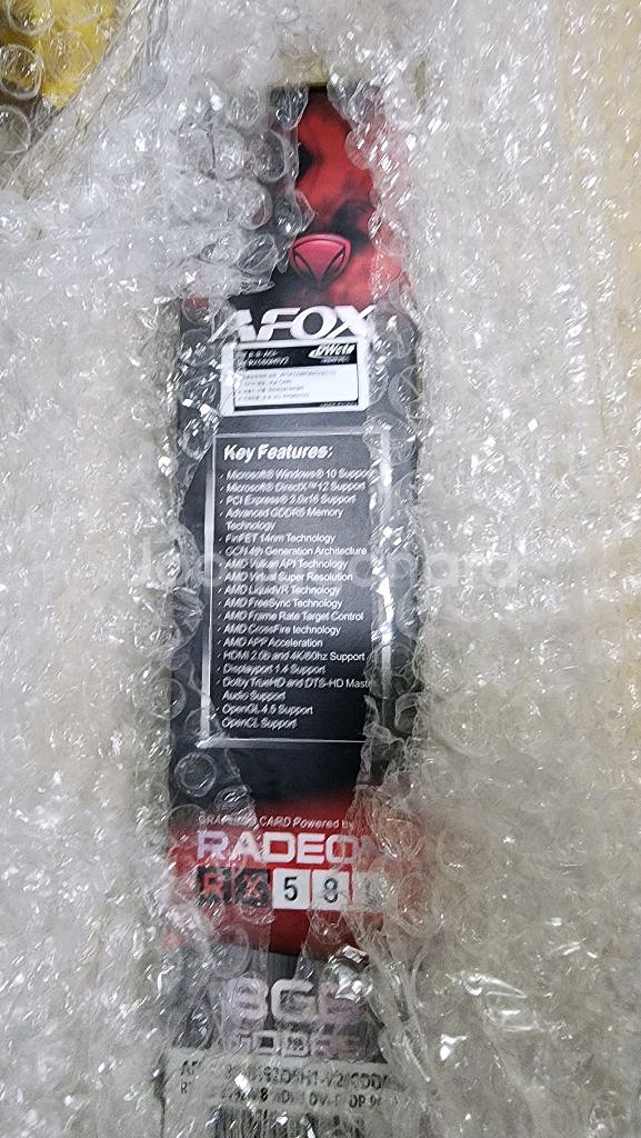 (새제품) 미사용 RX580 8GB 11만원에 팝니다--0