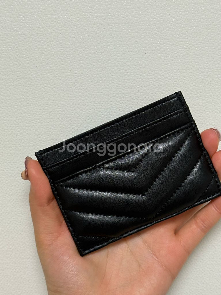 입생로랑 카드지갑--1