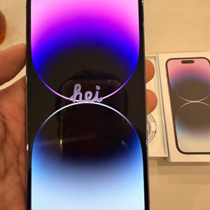 [자급제]아이폰 14Pro 딥퍼플 256GB 풀박스