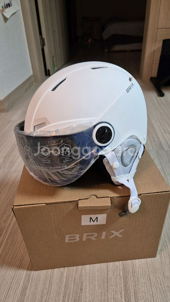 브릭스 고글 일체형 헬멧 M--0
