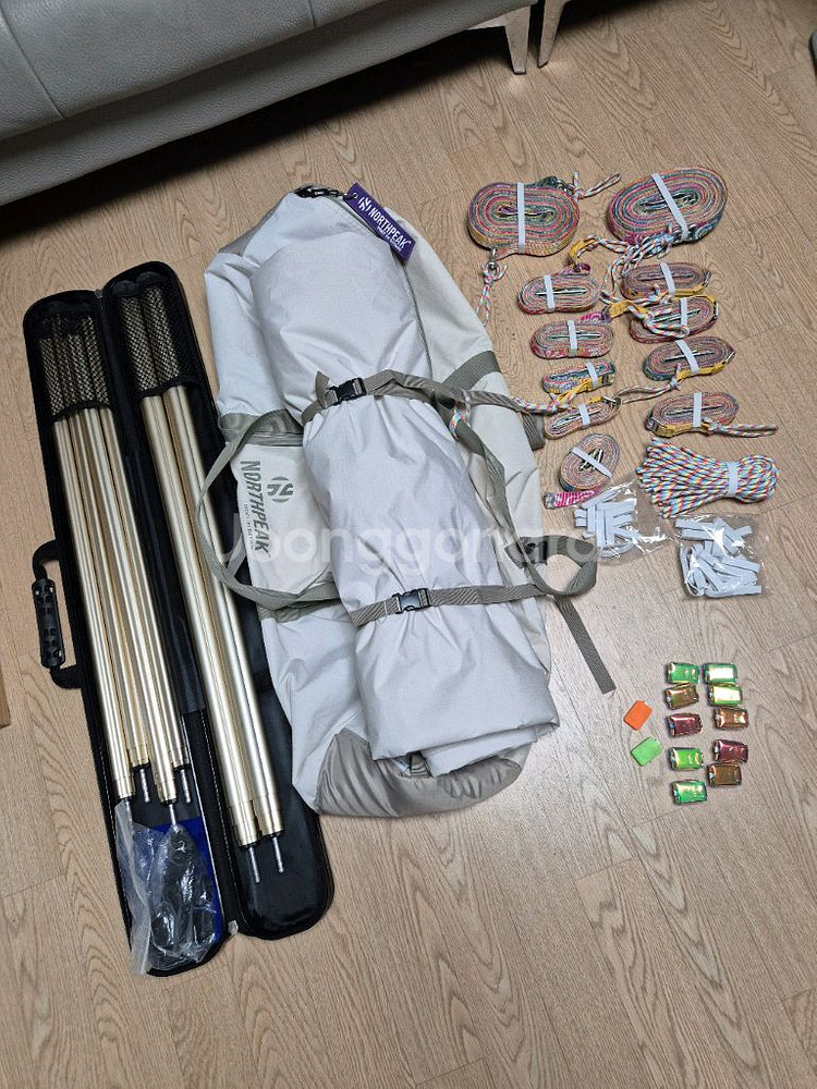 노스피크 렉타타프 L 스펀텍.슬라이드폴대.잉스타프웨--0
